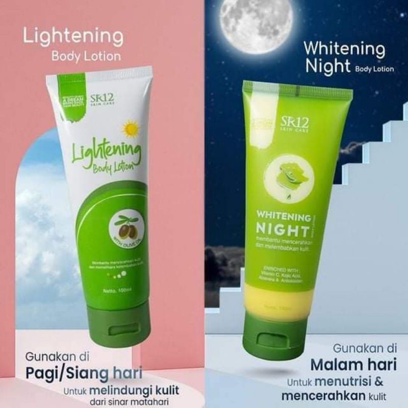 Body Lotion / lightening body Lotion / whitening night body Lotion