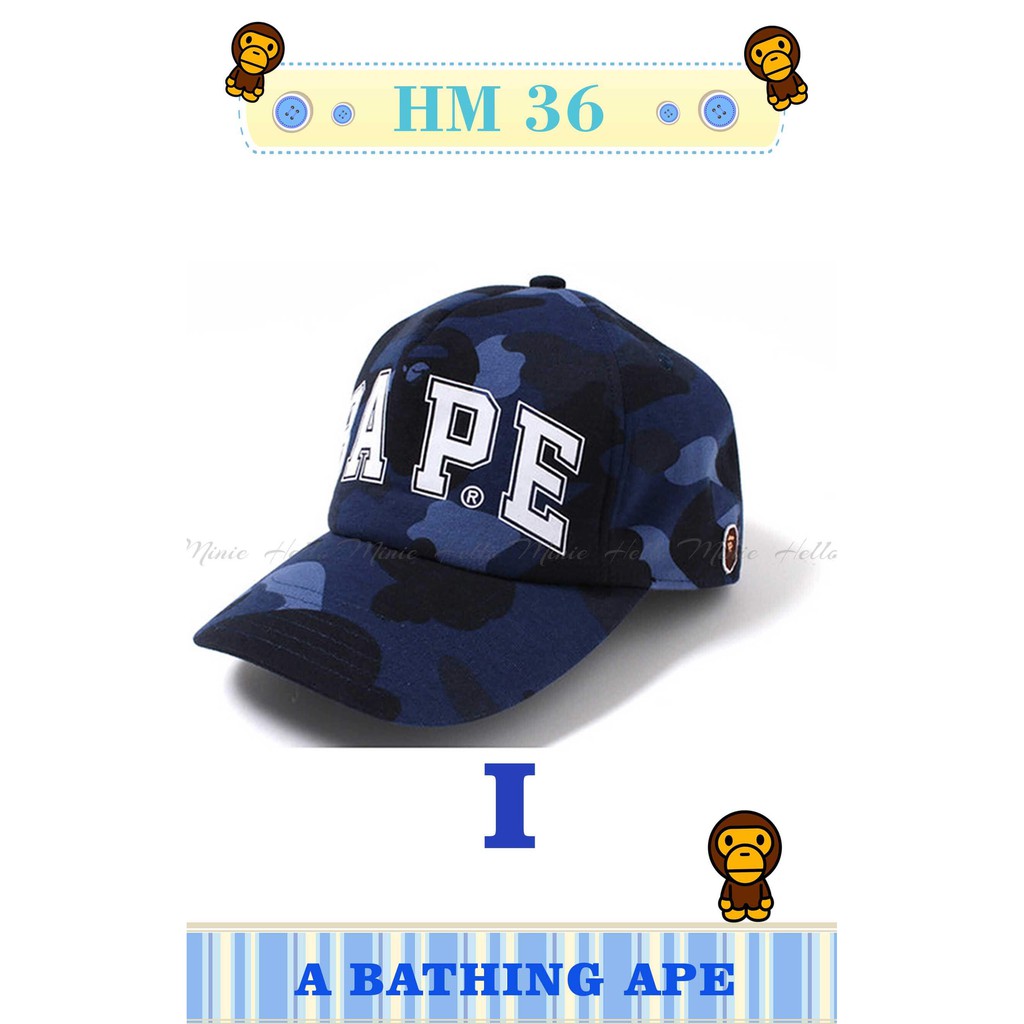 TOPI BATHING APE KIDS