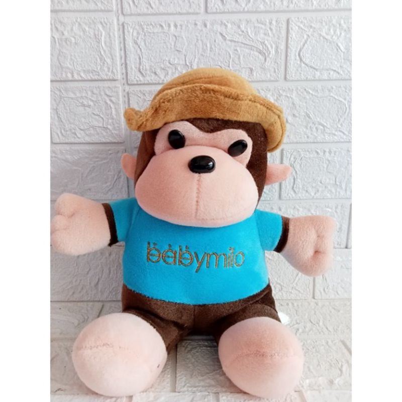 SNI BONEKA MONYET 55 cm  BABY MILO untuk kado ulang tahun anak pacar teman laki perempuan pria wanita cowok cewek   gemes import ori premium original JUMBO BESAR MINI KECIL  everly.id everlyid gemoy lucu