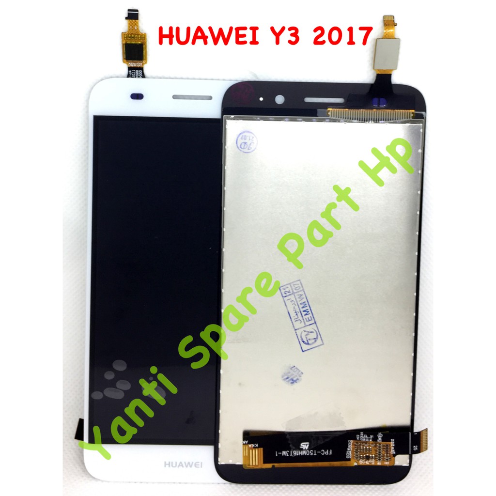 Lcd Touchscreen Huawei Y3 2017 L22 Cro Fullset Original New