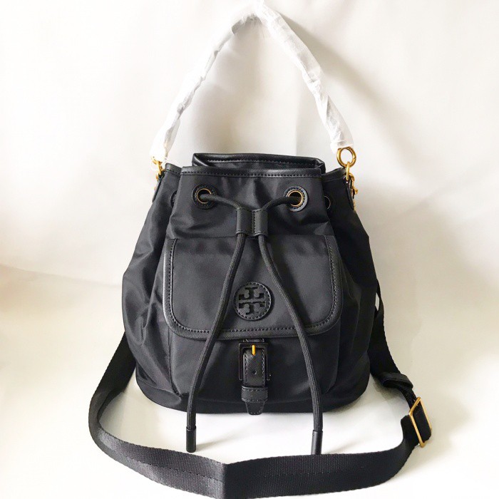 AUTHENTIC BAG / TB SCOUT NYLON DRAWSTRING BUCKET BAG