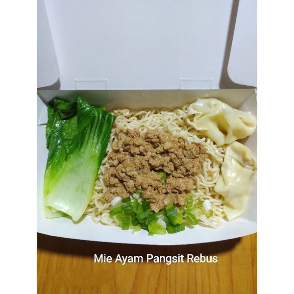 

Mie Ayam Pangsit Rebus Siap Saji