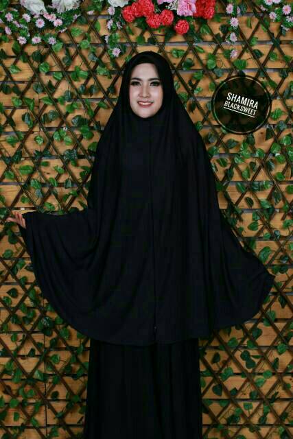 GS. Hijab Bergo Super Jumbo Jersey Premium/Hijab Instan Syar'i ORI Polos XXL