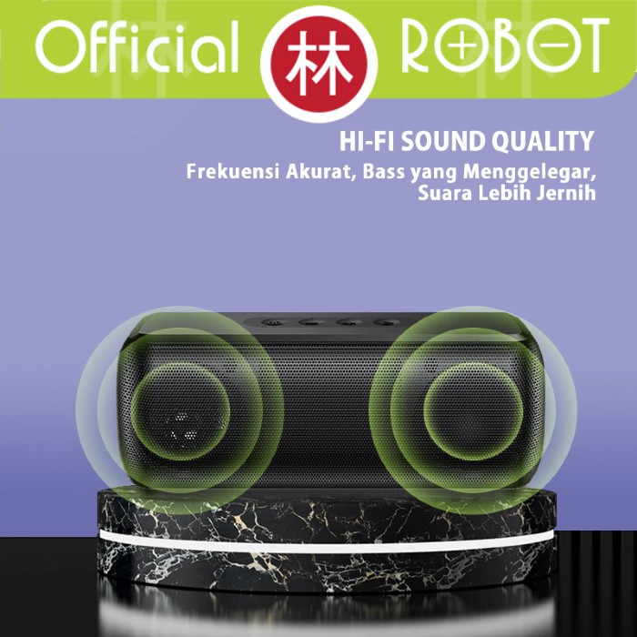 Robot RB220 Portable TWS Bluetooth Speaker Wireless Hifi Sound