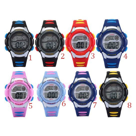 jam tangan anak lasika anti air Model Sporty