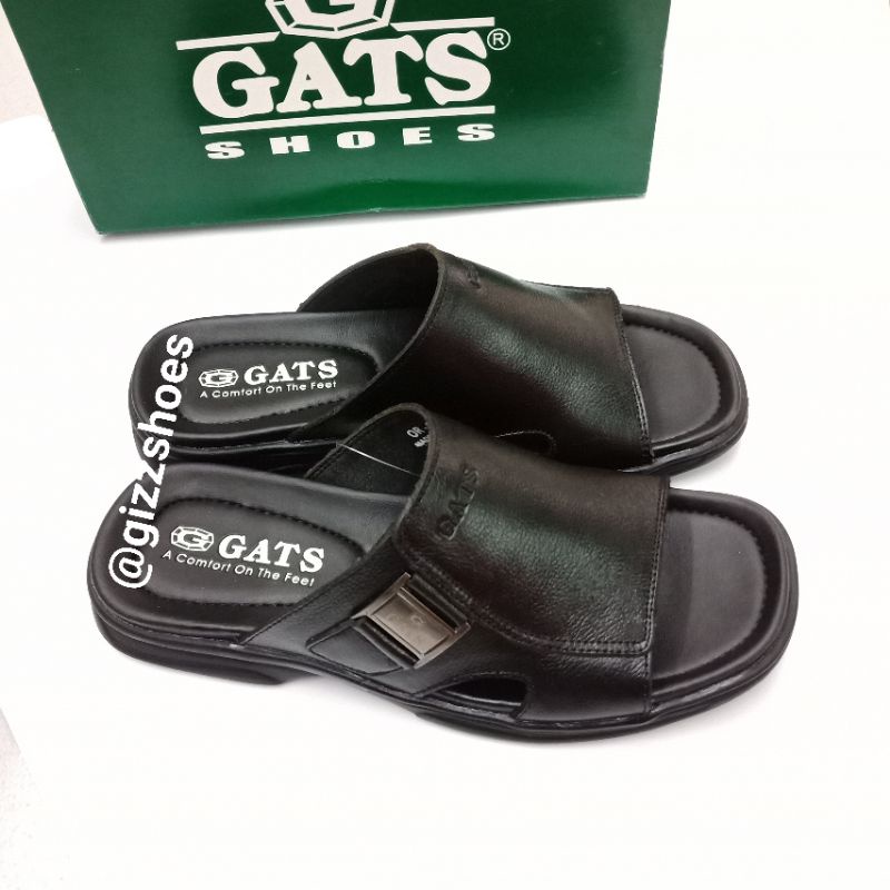 Gat's Gats OR-610 611 Sandal Slide Pria Cowok Laki-laki Kulit Leather Authentic Asli 100% Murah Hita