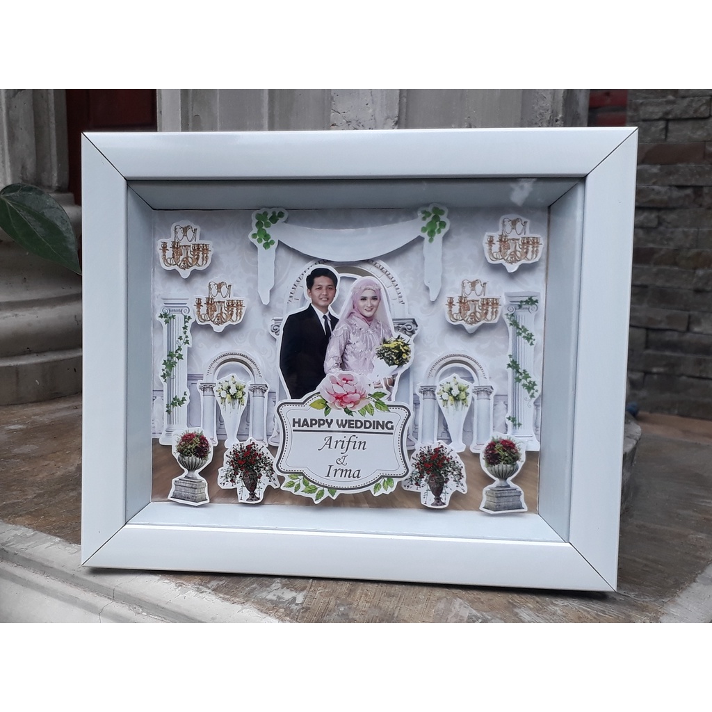 Scrapframe / Pop up 3D Frame, Kado Unik