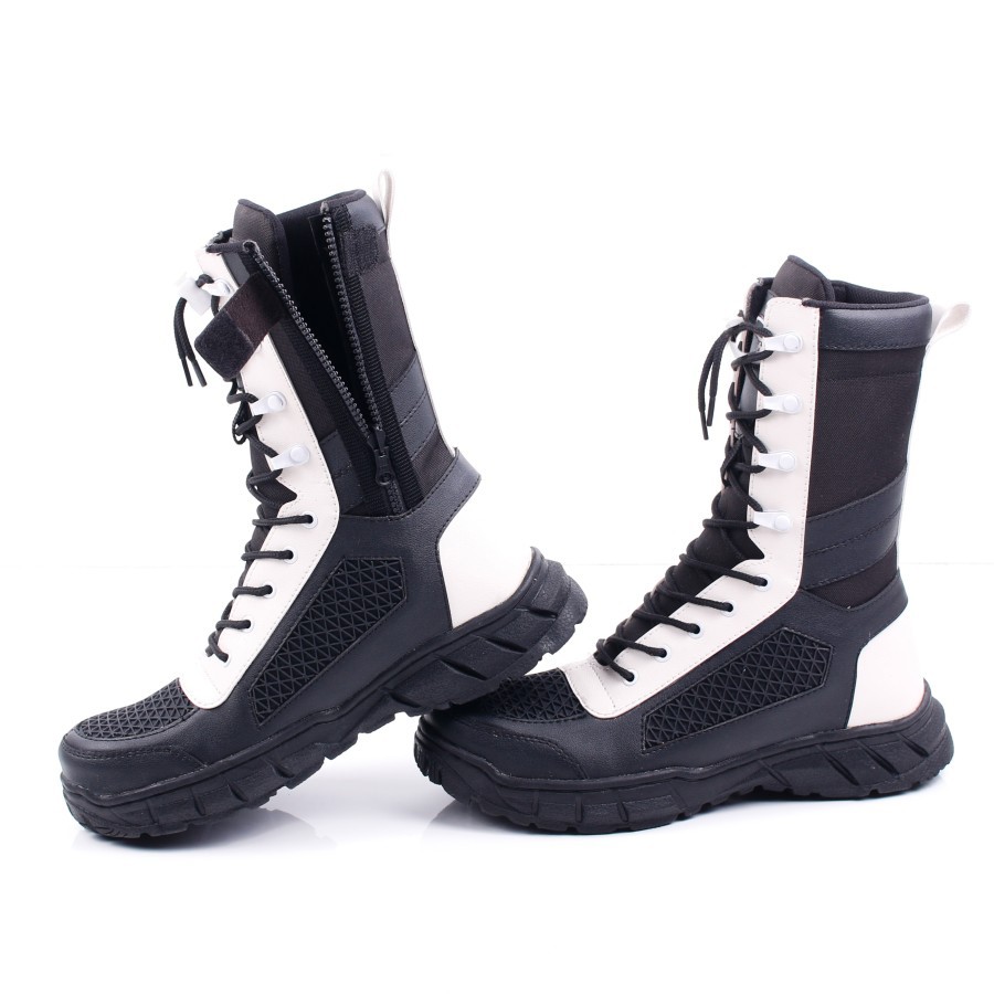 BIG SALE SEPATU PDL BOA PROVOS PM/TNI KULIT ASLI SEPATU PDL TNI POLRI SECURITY SATPAM SEPATU BOOTS