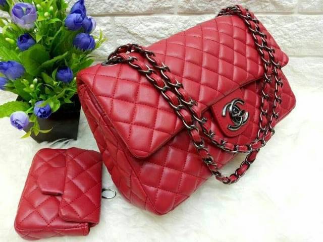 Tas chan*l maxy classik (no dompet)