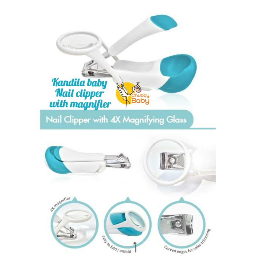 Kandila Nail Clipper with Magnifier | KDL008-5