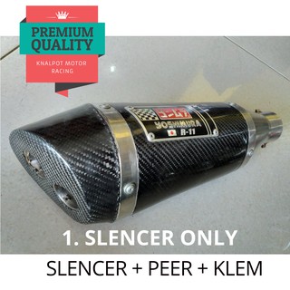 silincer knalpot  Yoshimura R11carbon Knalpot  Racing Motor 