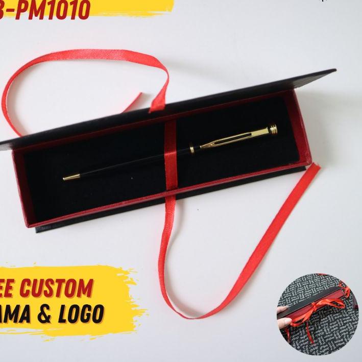 

U7Y✺ Pulpen Custom | Pulpen Eksklusif Free Grafir Nama/Logo + Box Pita / Souvenir Pulpen - Exclusive Pen RB-1010 Trend