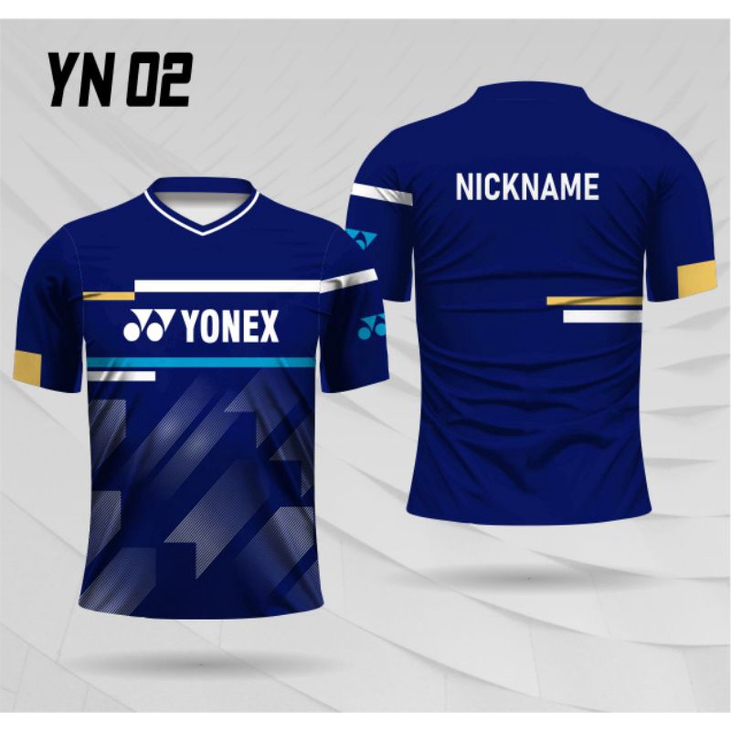 jersey badminton bulutangkis YONEX bulutangkis badminton baju olahraga jersey olahraga bulutangkis