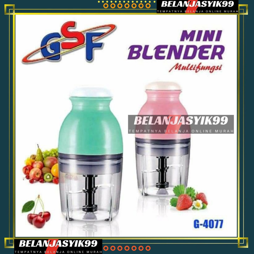 BLENDER CAPSULE GSF G-4077 / BLENDER KAPSUL GSF / BLENDER CAPSUL / BLENDER DAGING / BLENDER MULTIFUNGSI GSF 4077