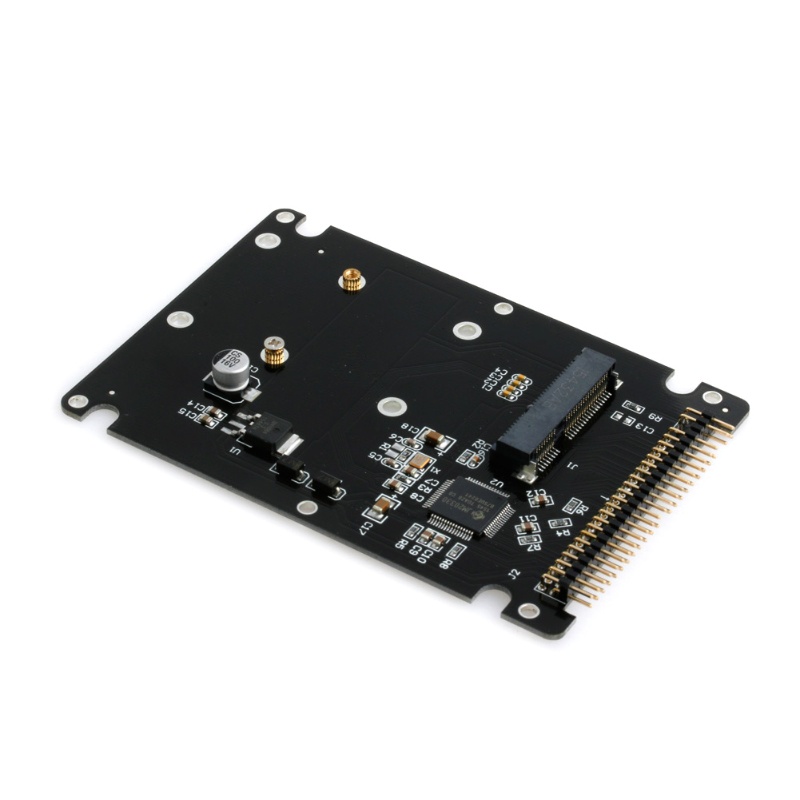 Cre Mini PCI-e msata SSD Ke Hardisk 2.5 inch IDE HDD 44P PCIE Converter Card