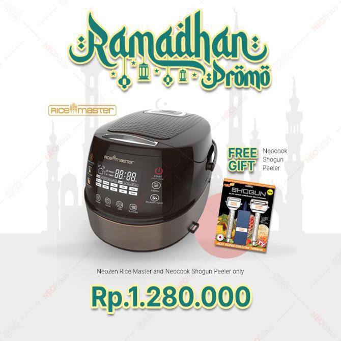 NEW / RICE MASTER low carbo rice cooker / BERKUALITAS