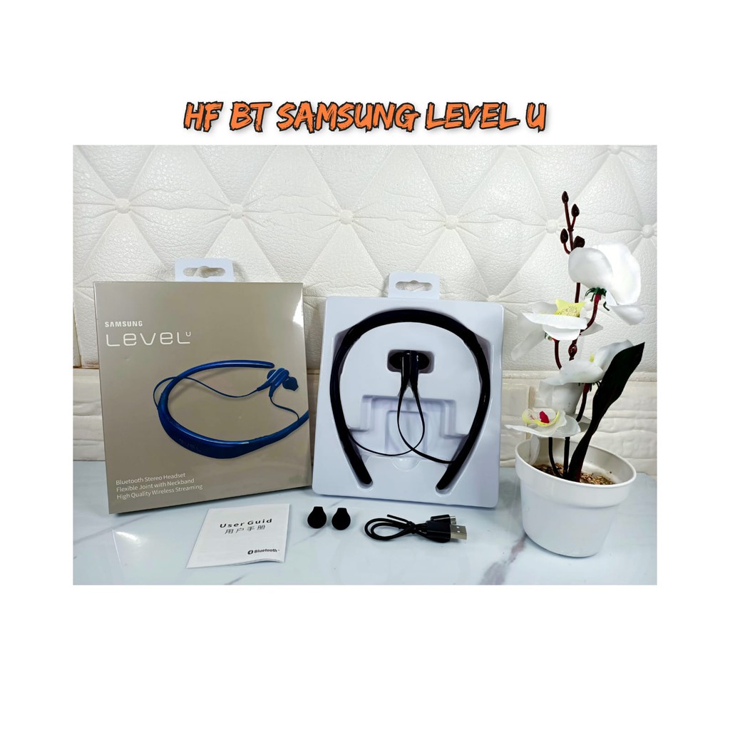 HF HEADSET EARPHONE WIRELESS BLUETOOTH SAMSUNG LEVEL U MIC EARPHONE