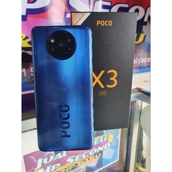 Poco X3 NFC 6/64gb Second Fullset Original