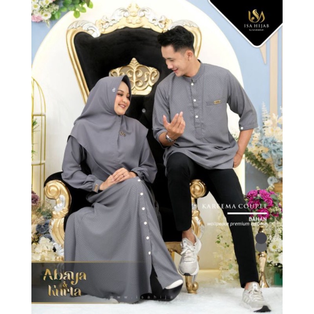 kareema couple by isa hijab open po