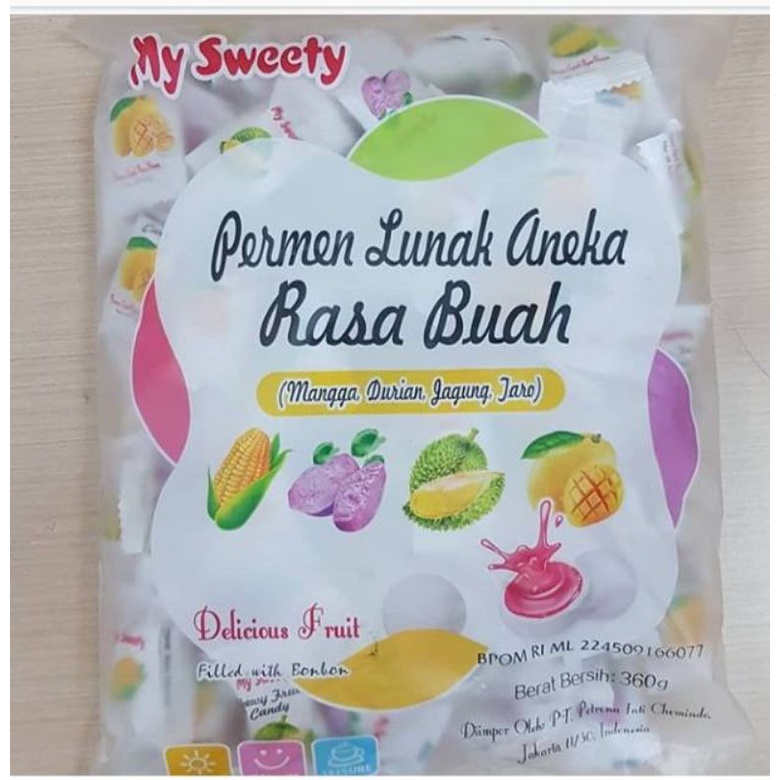 Jual Permen My Sweety Rasa Buah Permen Lunak Aneka Rasa Buah Manisan Permen Shopee Indonesia