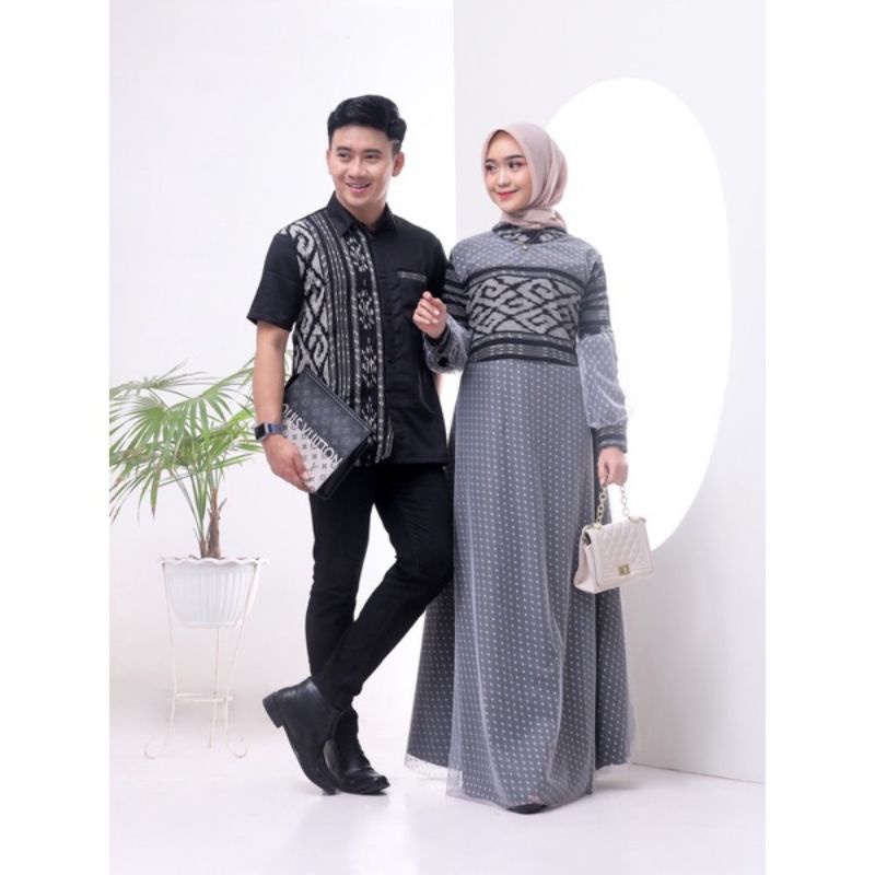 READY STOCK - BAJU TENUN COUPLE - BAJU TENUN ETNIK - COUPLE TENUN - BAJU KONDANGAN