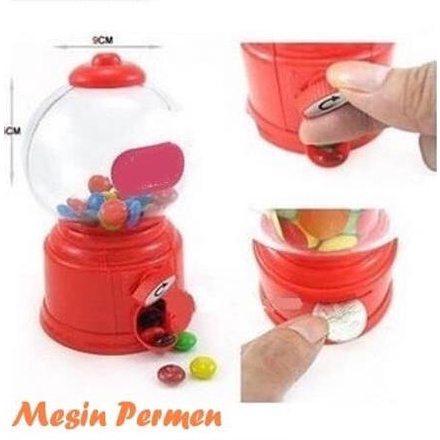 monggo] Mini mesin permen candy machine mainan anak toples permen unik