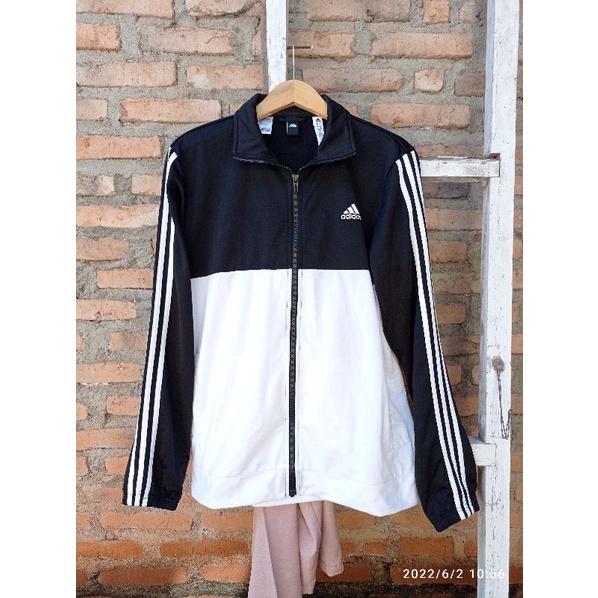ADIDAS BACK 2 BASICS 3-STRIPES TRACK SUIT JAKET JACKET PAKAIAN PRIA WANITA ORIGINAL BK4091