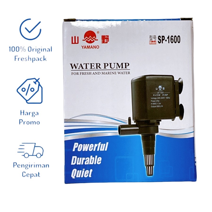 MESIN POMPA FILTER AQUARIUM YAMANO SP 1600