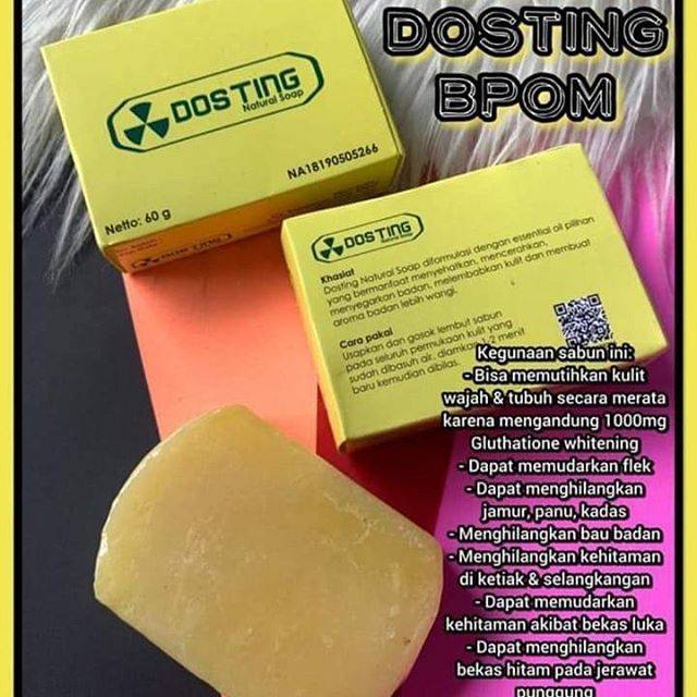 SABUN DOSTING / SABUN PEMUTIH / SABUN DOSTING ORIGINAL