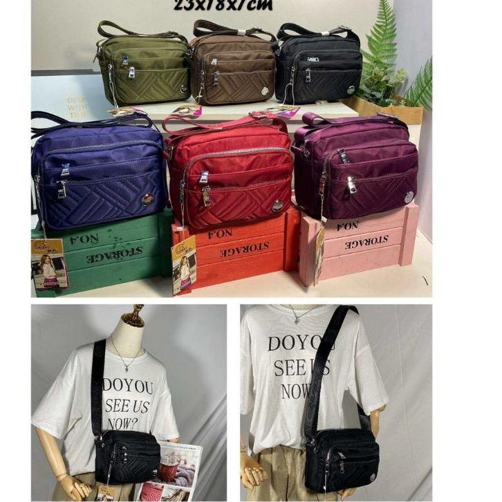 Chibao Bordir Baru Tas Selempang Import