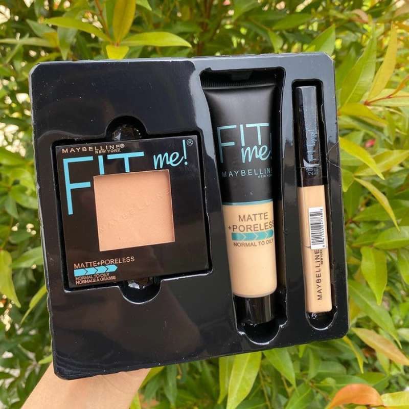 Maybelline Fit Me 3in1 - Bedak - Foundation Concealer