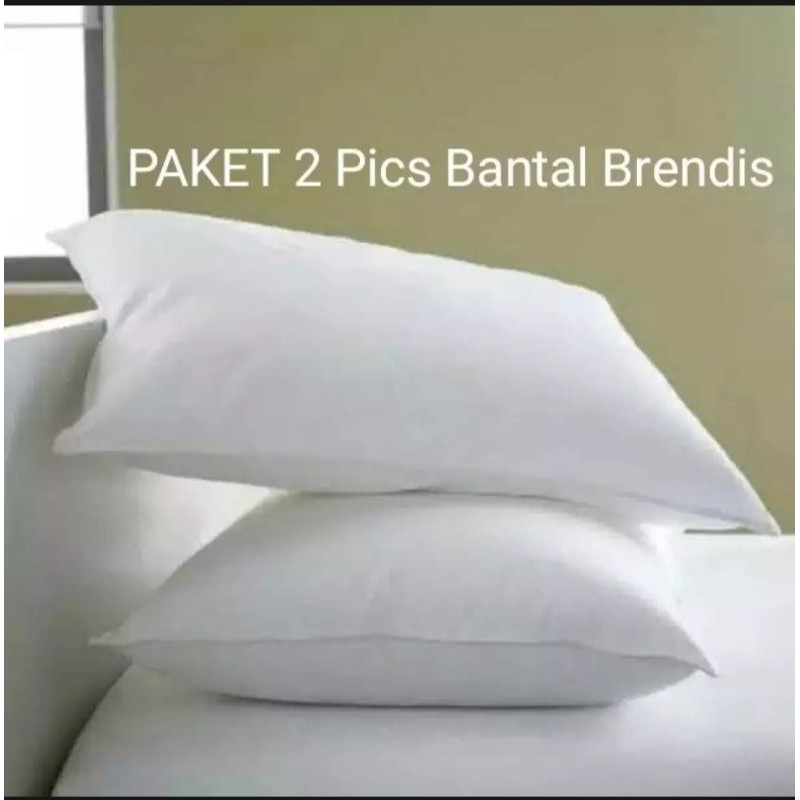 PAKET 2 Bantal Brendis/Bantal kepala isi 2