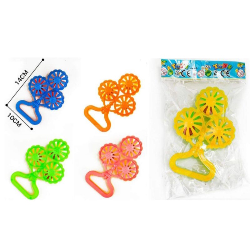 02 MAINAN KERINCING BAYI BENTUK BUNGA / MAINAN FLOWER BELL WARNA SUPER LUCU / mainan bayi krincingan plus gangang 3 mata