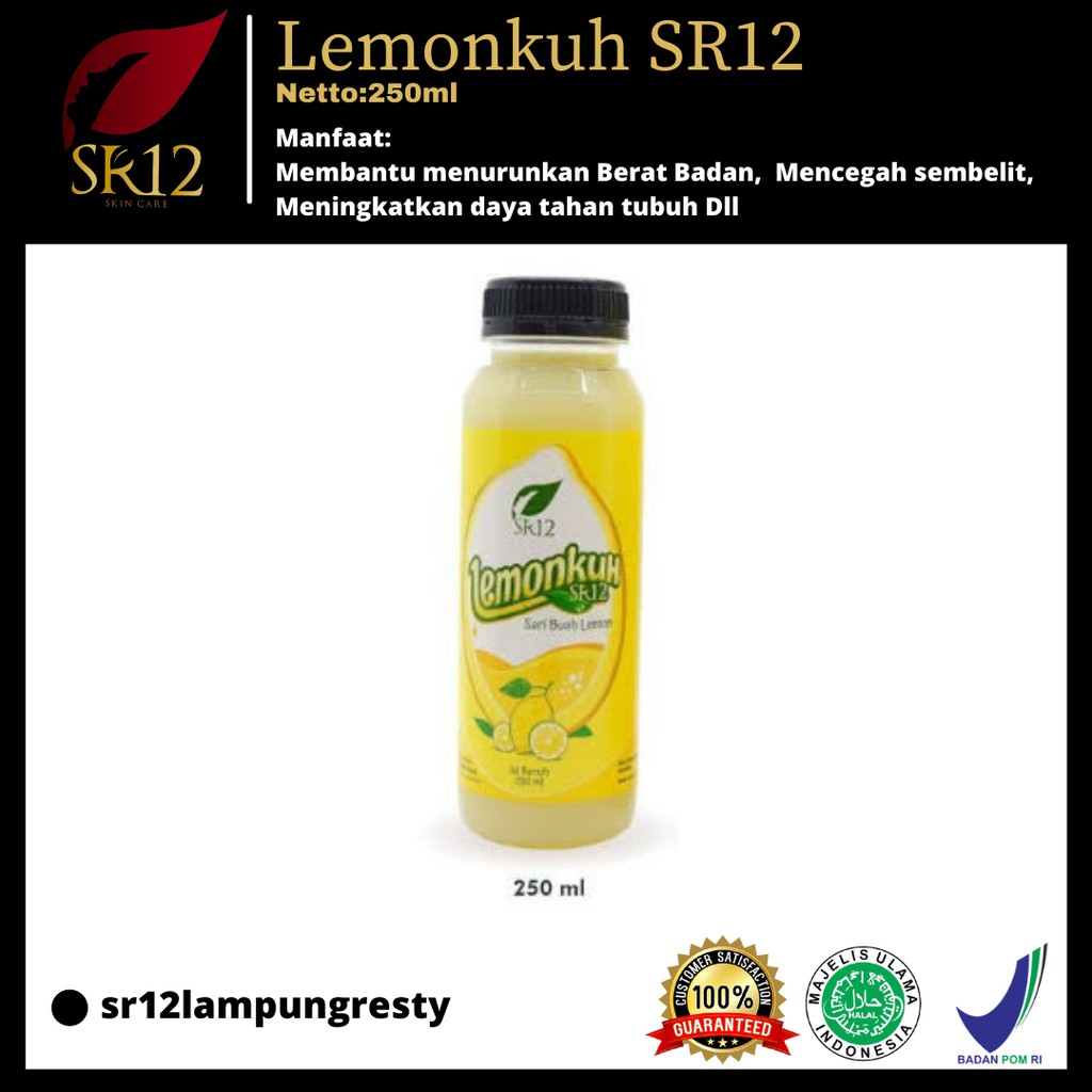 

LEMONKUH SR12 250ML TERBUAT DARI SARI LEMON ASLI MENINGKATKAN DAYA TAHAN TUBUH DAN RASANYA ENAK