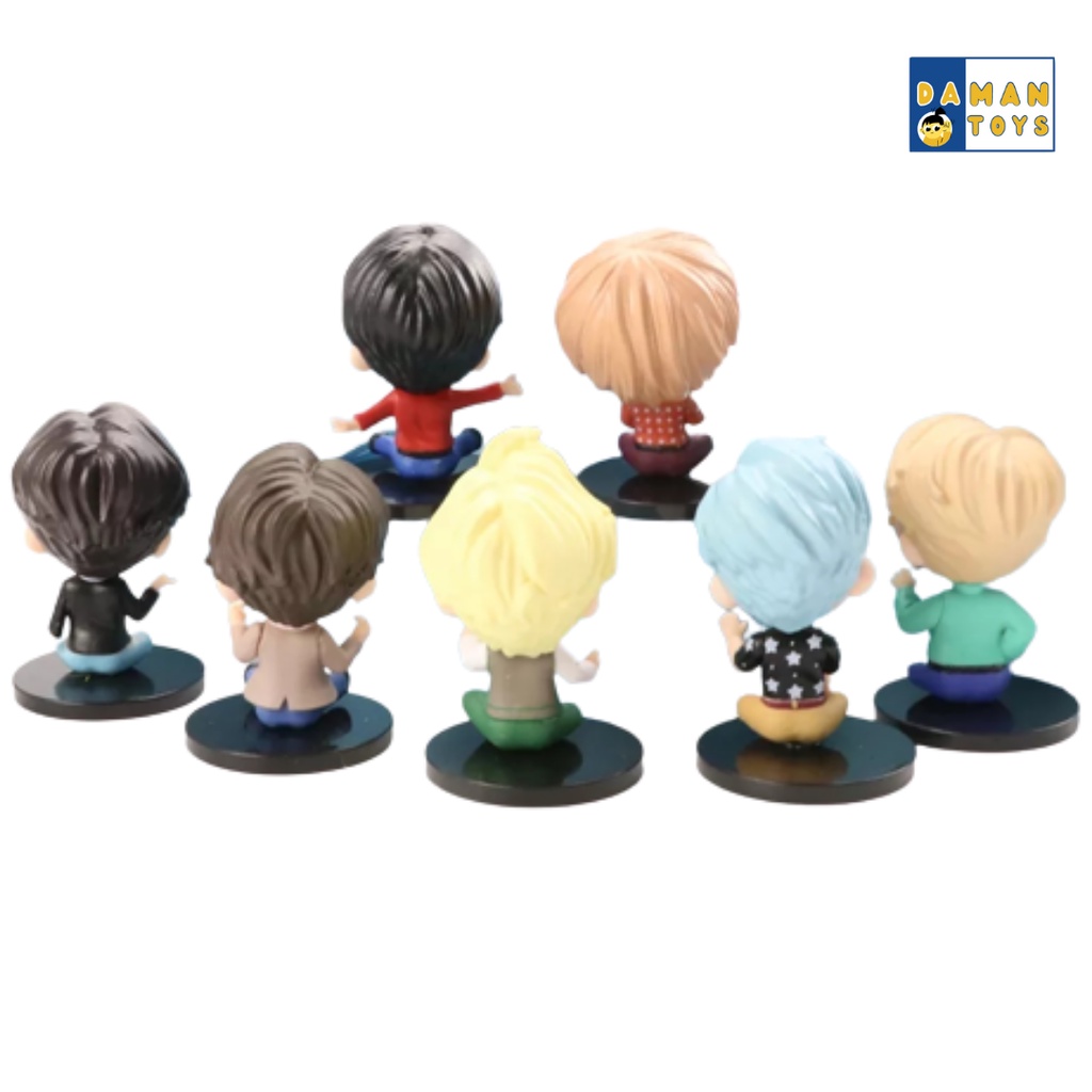 Mainan Action Figure BTS DYNAMITE Set 7 All Member