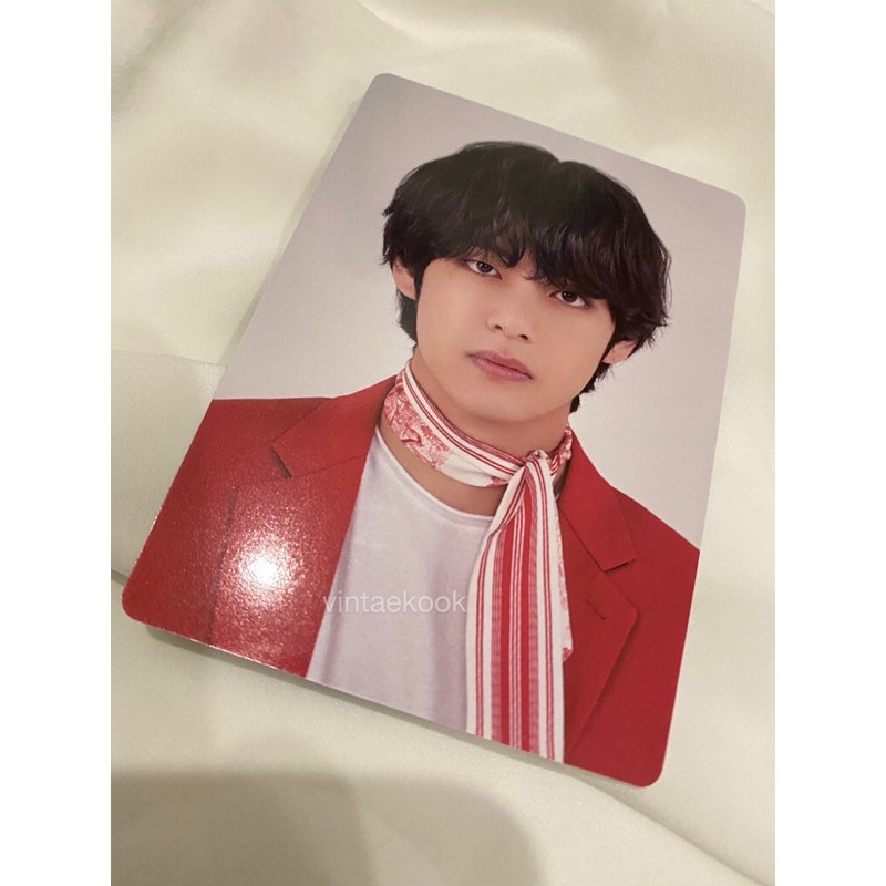 [OFFICIAL PHOTOCARD] PC HOLOGRAM TAEHYUNG V MERCH MOTS ONE