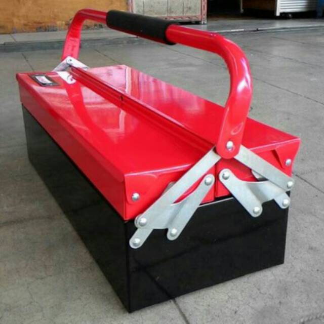 Toolbox - Tool Box 2 Susun 3 Tray Besi