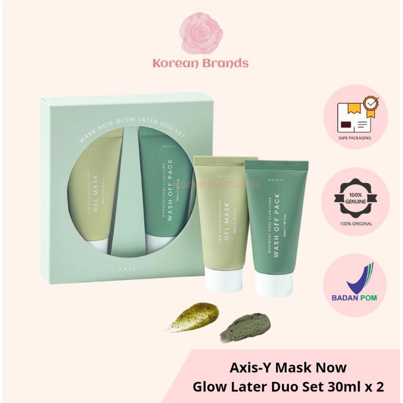 Axis-Y Mask Now Glow Later Duo Set