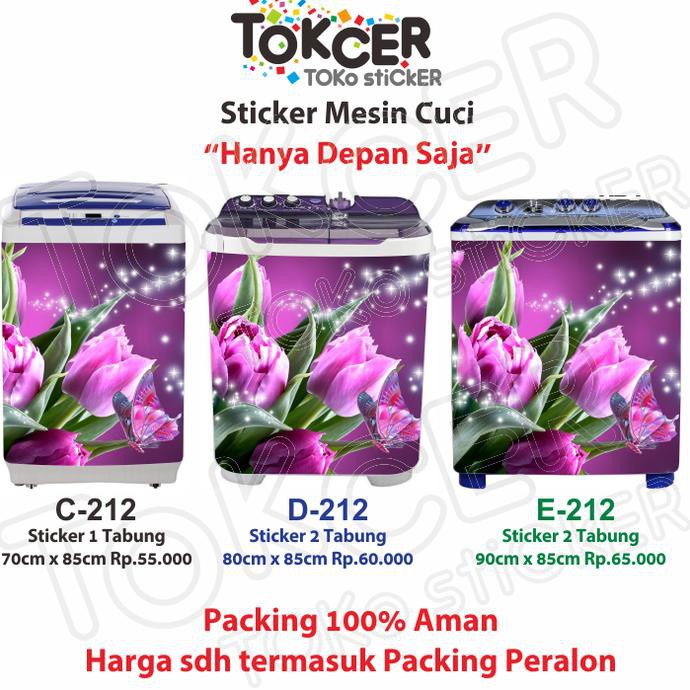 

Kualitas Terbaik Stiker Mesin Cuci Bunga Tulip - 70x85cm C-212 SDW66