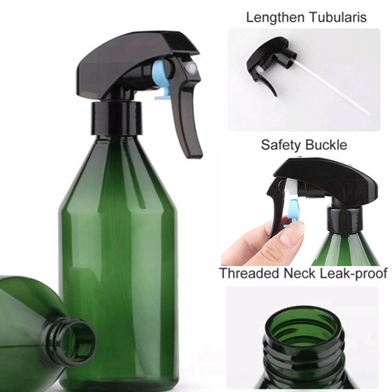 [300ML Large Empty Refillable Alcohol/Sanitizer Bottle] [Plastic Spray Bottles] [Cosmetics/Hairdressing Traveling and Outgoing Portable Container]