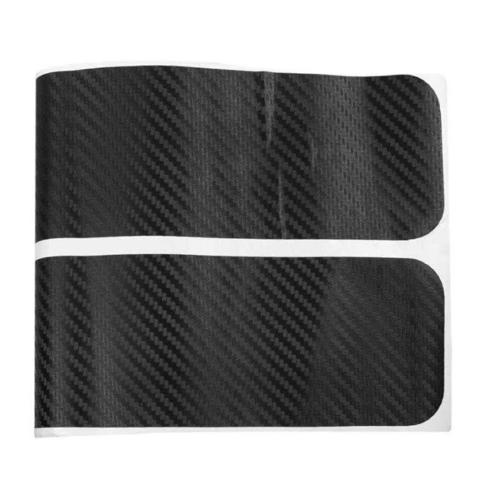 Cuci Gudang Stiker Vinyl Carbon Fiber Anti Gores Mobil 4PCS