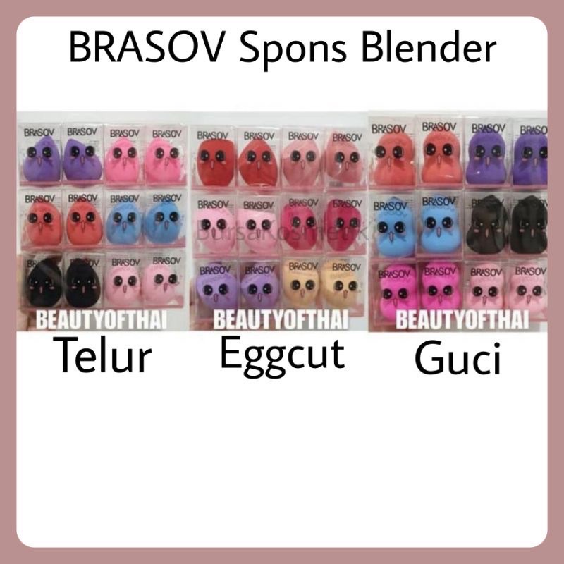 SPONS BLENDER EGG, EGGCUT, GUCI/BEAUTY SPONGE