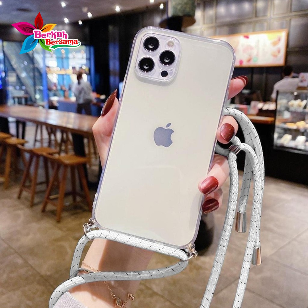 Softcase Slingcase Lanyard Bening Xiaomi Redmi 6 6a 7 7a 8 8a 9 9a 9c 10 10A POCO M4 PRO BB3920