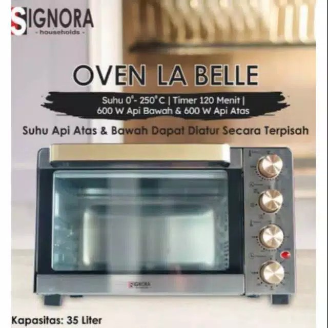 OVEN LA BELLE SIGNORA READY STOCK