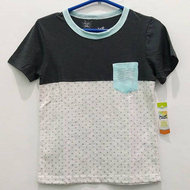 

PAPER CRANES TEE BOYS COLOR BLOCK