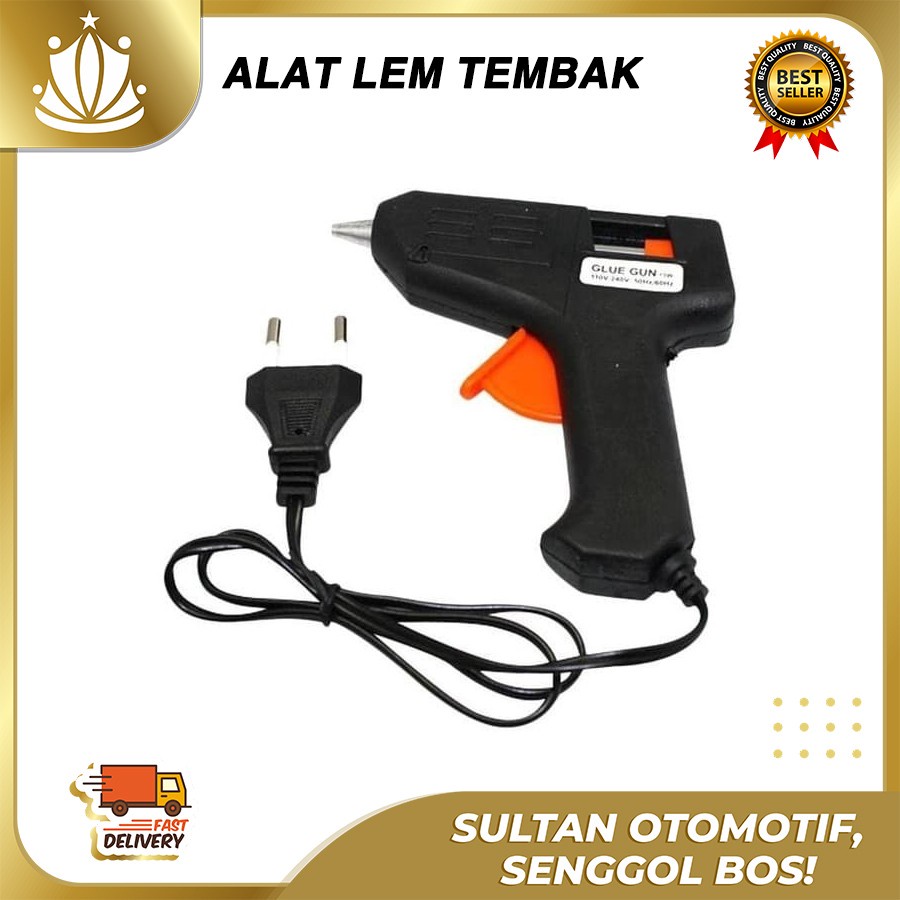 Alat Lem Tembak 20 watt Glue Gun Bukan Kenmaster atau Tekiro Universal