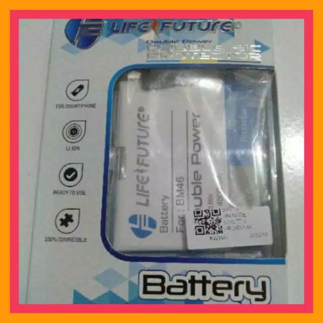 Baterai Xiaomi BM46/Redmi Note 3/Redmi Note 3Pro Double Power Original