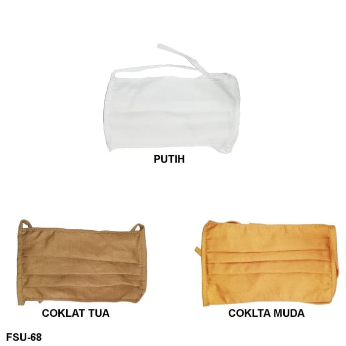 MASKER HIJAB KAIN MASKER TALI IKAT