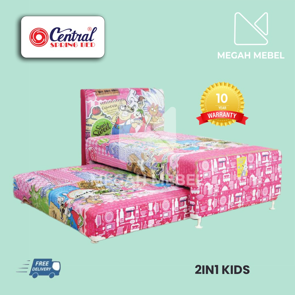 Springbed Central 2in1 Tipe Kids Spring Bed