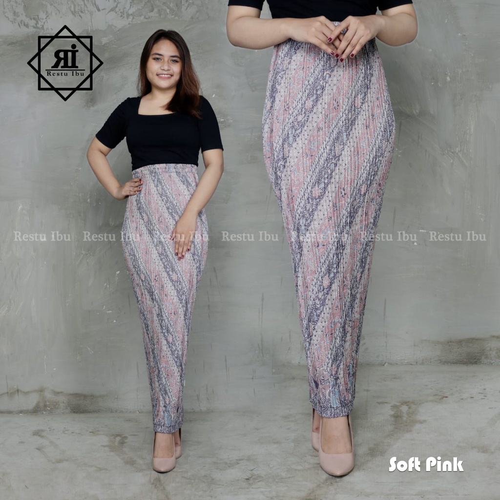 Rok plisket batik / Rok batik couple / Rok span / Rok lilit batik